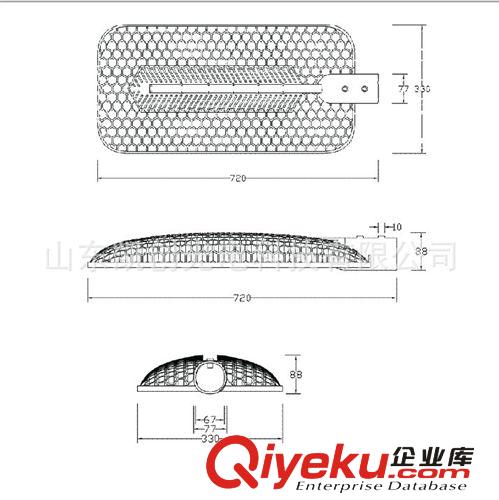 城市道路照明LED路燈，180W路燈，城區路燈改造專用路燈原始圖片3