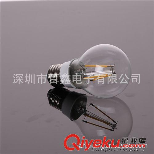 歐美玻璃狀360度光束角 恒流4W led球泡燈led球泡燈led燈絲燈