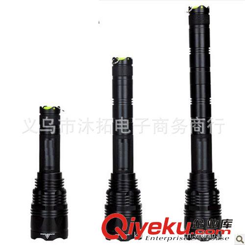 {zx1}款CREE XML T6 LED 強光手電筒伸縮調焦可充電 五檔調光