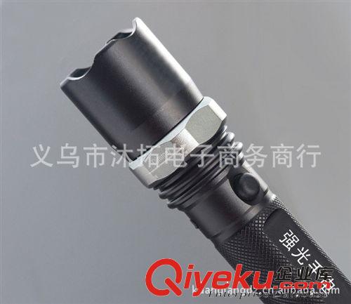 低價供應調焦大功率強光手電筒 美國CREE Q5 變焦手電筒批發原始圖片2