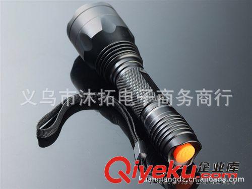 C10神火強(qiáng)光手電筒 CREE LED Q5充電遠(yuǎn)射王 手電筒  led手電筒原始圖片3