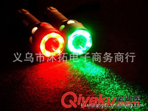 CREE強光信號燈鐵路信號燈7檔模式大功率手電 紅白黃或紅白綠批發原始圖片3