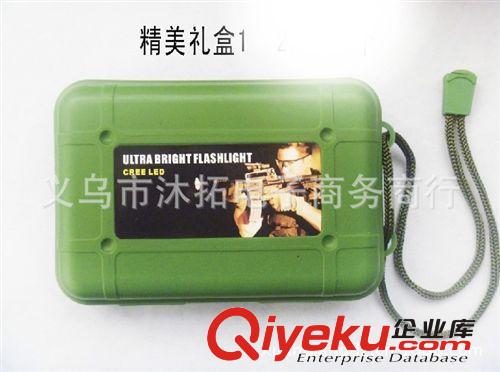 小號手電塑料盒子 手電筒禮盒 強光手電盒子 各種款式手電筒盒子原始圖片3