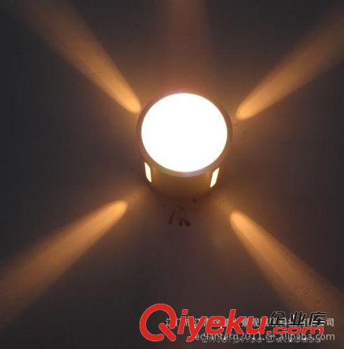 供應戶外防水4W紅色大功率LED十字星光燈 戶外壁燈全套原始圖片3