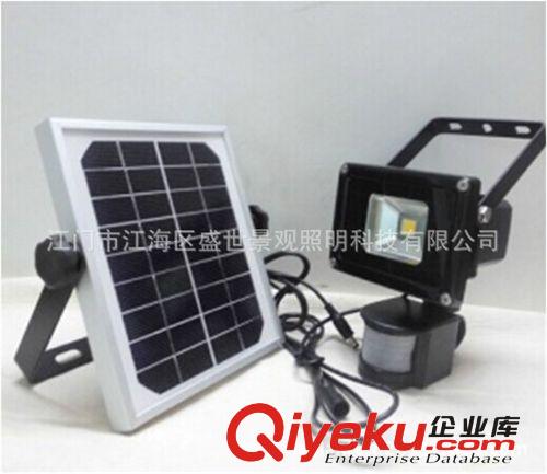 誠招外貿銷售商 太陽能5W180度旋感應投光燈 品質保證
