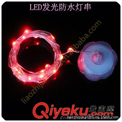 供應(yīng)工藝禮品裝飾發(fā)光彩燈串 LED電池盒閃光燈串 節(jié)慶外景裝飾原始圖片3