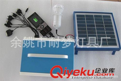 太陽能家用系統 太陽能多功能發電系統 USB多種手機充電 3W 6V4AH原始圖片3