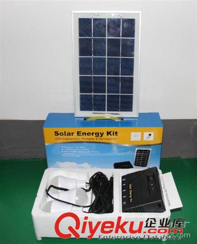 太陽能家用系統 太陽能多功能發電系統 USB多種手機充電 3W 6V4AH