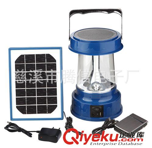 太陽能野營燈 3W 太陽能馬燈 太陽能應急燈 帶USB輸出為手機充電