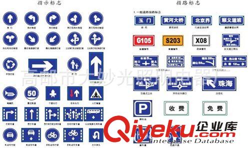 道路交通標(biāo)牌 高速公路標(biāo)牌 警告標(biāo)志 禁令標(biāo)志 指路標(biāo)志廠家原始圖片2