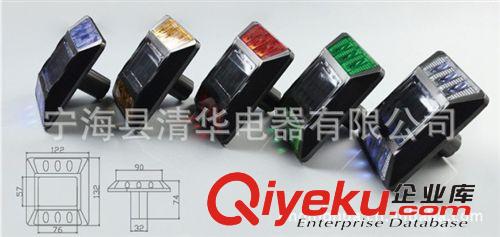 廠家供應太陽能道釘燈  0.5w分隔反光道釘 QH-12D原始圖片2
