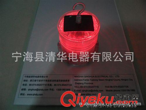 【企業(yè)集采】 太陽能信號交通燈 障礙燈 黃色太陽能警示燈 QH-02J原始圖片3