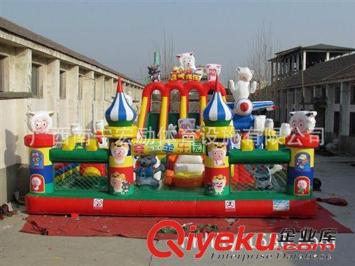 貴港{zx1}兒童歡樂充氣蹦床批發(fā)【金穗游樂】