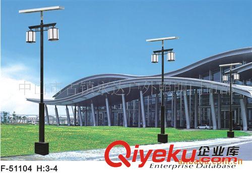 6米42W太陽能路燈廠家/太陽能燈訂做/太陽燈風光互補路燈原始圖片2