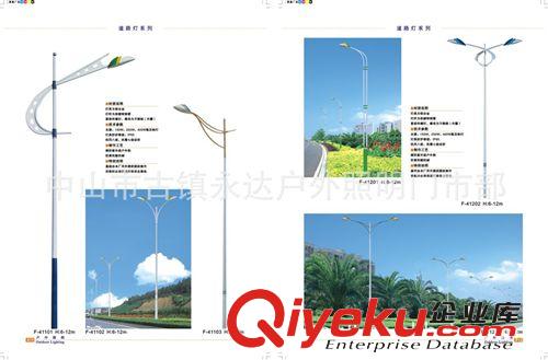 中山路燈廠家供應(yīng)：新穎LED七彩變色、鈉燈、節(jié)能燈景觀路燈原始圖片3