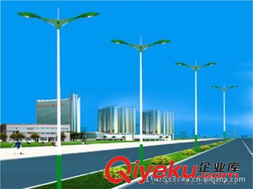 led燈具  室外照明路燈 路燈 道路燈 雙臂燈道路照明    中桿燈原始圖片3