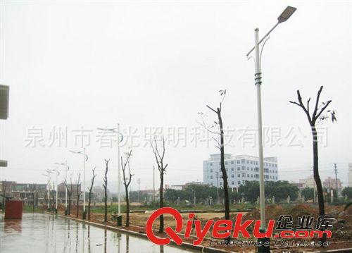 【熱門直銷】建設(shè)美麗鄉(xiāng)村專用5米6米太陽能路燈 道路照明LED路燈原始圖片3