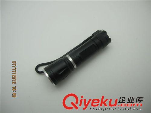 廠家供應 大功率遠射手電筒 迷你強光手電筒 調焦小手電筒原始圖片3
