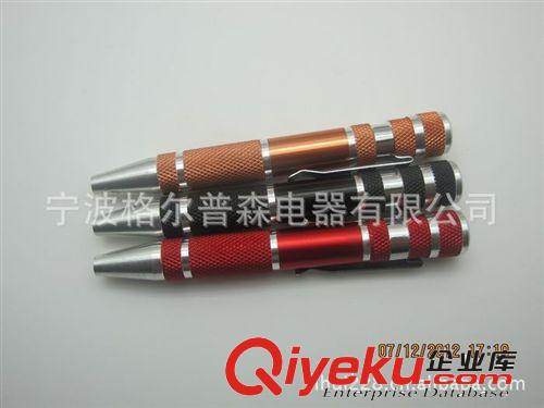 廠家專業供應 精美夜光皮套LED鋁合金手電筒 迷你手電筒熱銷推薦