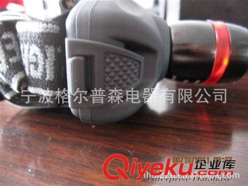 廠家直接定制 大功率1W可伸縮禮盒裝鋁合金頭燈 鋁合金t6頭燈原始圖片3