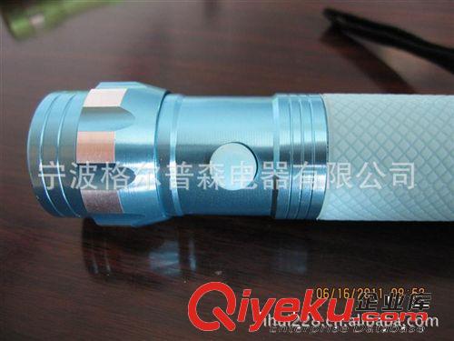 廠家熱銷 14LED中部開關(guān)鋁合金手電筒 環(huán)保手電筒 手電筒廠家原始圖片2