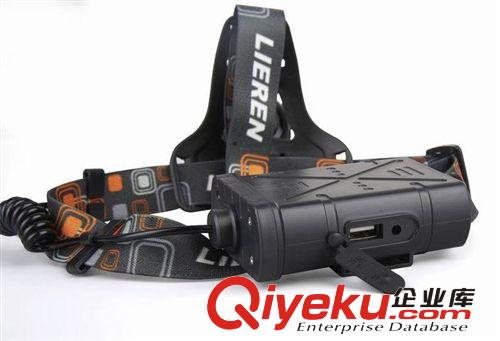 優(yōu)質(zhì)耐用 USB接口電池盒調(diào)焦頭燈 鋁合金頭燈 充電鋁合金頭燈led原始圖片3
