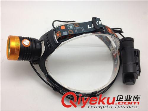 廠家促銷 新款大功率手觸式強光頭燈 手觸式頭燈 t6戶外強光頭燈原始圖片2