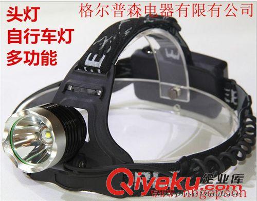 原廠直銷 1W精美輪胎型高亮塑料頭燈 戶外頭燈 自行車頭燈