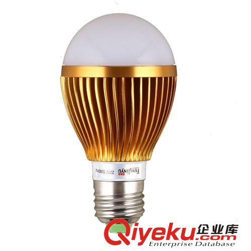 球泡 E27大螺口 大功率5W LED節(jié)能燈泡 超亮客廳臥室臺燈光源原始圖片2