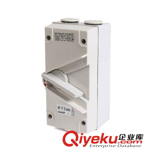 qwdj供應耐氣候隔離開關 單極35A戶外防水隔離開關