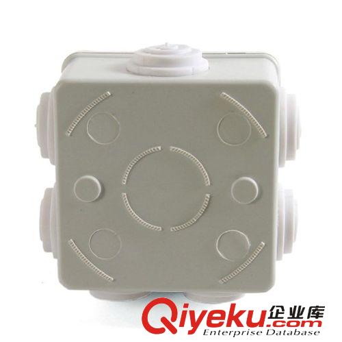 帶進出線孔防水盒 85*85*50mm塑料接線盒 86型防水過線盒