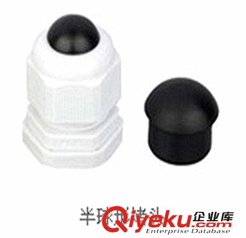 電纜防水堵頭 半球形防水堵頭 M型塑料堵頭 黑色堵塞件原始圖片3