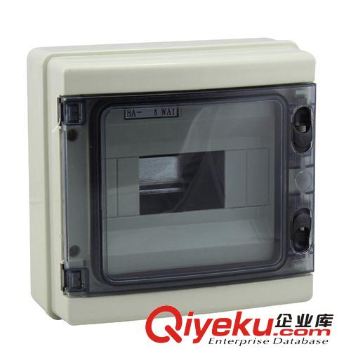 明裝配電箱 8位/8回路開關(guān)箱 防水配電箱 低壓開關(guān)箱原始圖片2