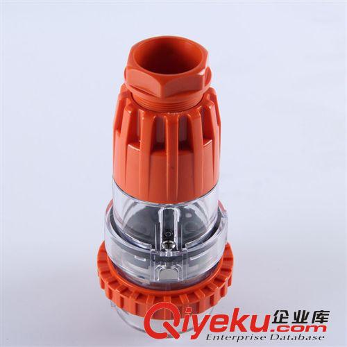 供應(yīng)50A四芯插頭 三相四線工業(yè)電源插頭 防水插頭56P450原始圖片2