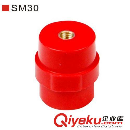 供應(yīng)塑料DMC絕緣子 SM30 銅芯塑料絕緣子 螺紋8mm