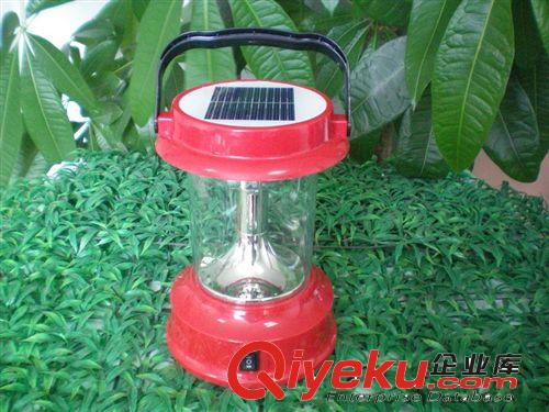 LED太陽能手提燈  戶外太陽能應急燈 露營野營應急馬燈 廠家直銷原始圖片2