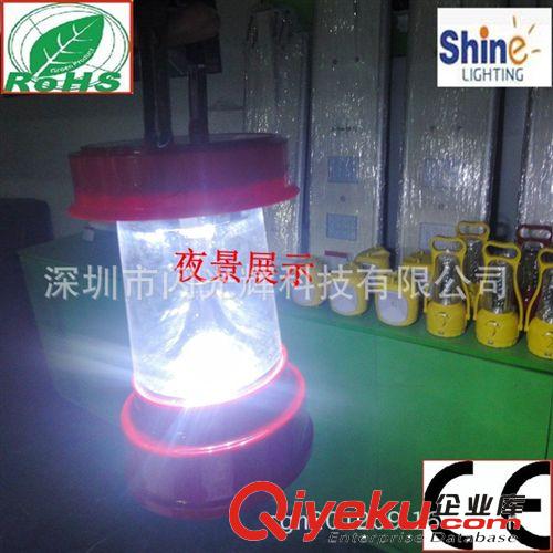 超亮6LED太陽能燈泡 太陽能野營燈 太陽能戶外燈 太陽能手提燈