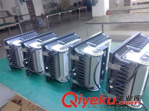 供應{zx1}黑色體鰭片式LED投光燈 大功率Cree燈珠 明緯drive原始圖片3