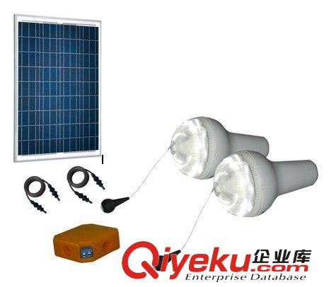 戶用太陽燈家庭照明燈應急燈太陽能充電燈LED燈太陽能手機充電燈原始圖片2
