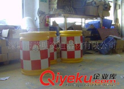太陽能防撞桶,玻璃鋼防撞桶原始圖片3