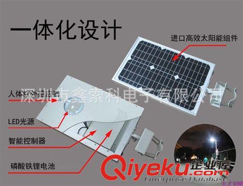 太陽能一體燈  太陽能燈  戶外路燈  庭院燈  家用太陽能燈原始圖片3