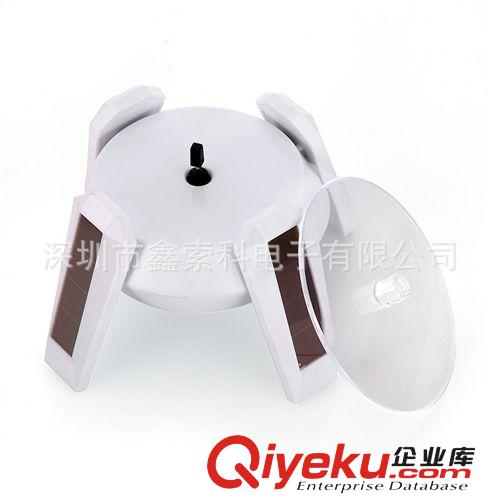 太陽能UFO造型展示臺 自動旋轉(zhuǎn)臺 手機精品展示道具臺  出口品質(zhì)原始圖片2