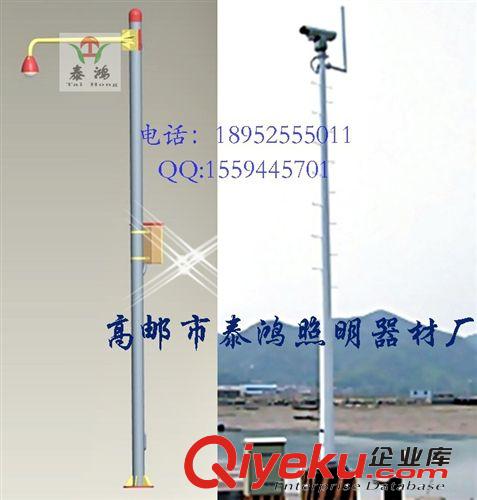 高速公路監控桿，高速公路配套立桿，監控攝像機桿件生產廠家原始圖片2