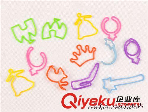 韓版頭飾 可愛寶寶皮筋 一包5根 卡通造型 2元店熱銷款原始圖片2