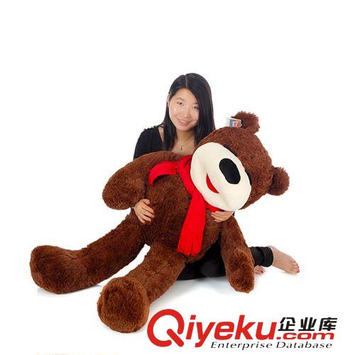 zp咪蜜兒  毛絨玩具紅領巾開心熊公仔熊 七夕情人節禮物 tj原始圖片2