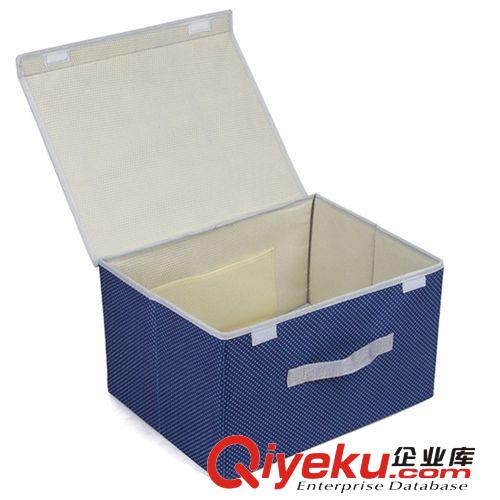 淘寶爆款 牛津布高品質(zhì)中號收納盒 花邊點點淘寶爆款熱賣原始圖片2