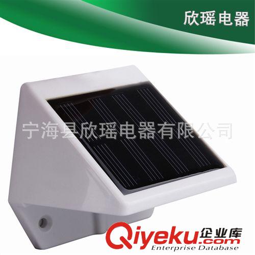 太陽能3LED水槽燈，黑色屋檐燈,籬笆燈原始圖片2