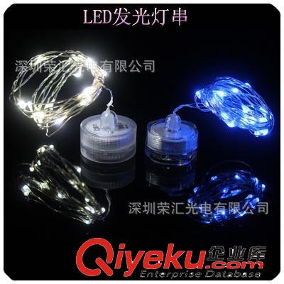 定做LED燈串 發(fā)光圣誕燈串 閃光裝飾燈串 一手貨源原始圖片3