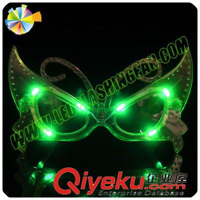 廠(chǎng)家供應(yīng) LED發(fā)光眼鏡 舞會(huì)眼鏡 party眼鏡 派對(duì)眼鏡原始圖片3