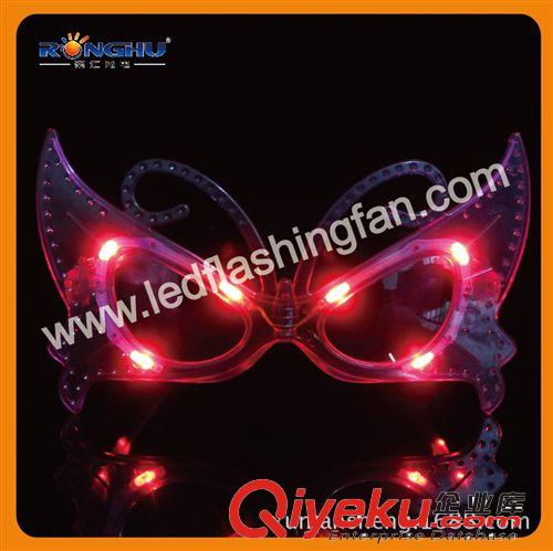 供應(yīng)閃光眼鏡 晚會(huì)舞會(huì)派對(duì)裝飾led眼鏡 舞會(huì)眼鏡面具